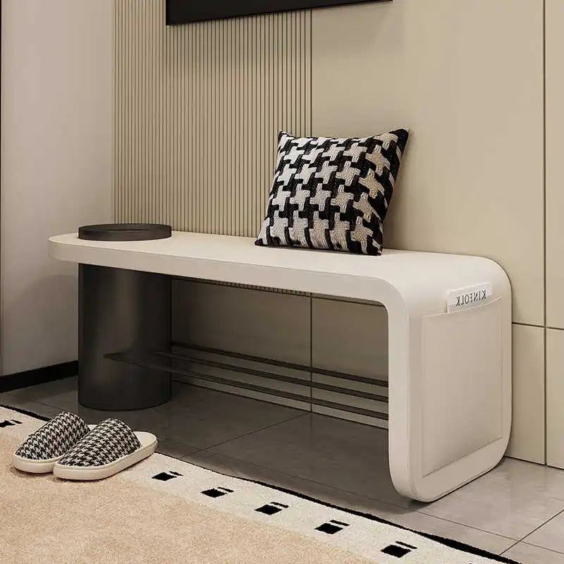 banc de rangement multifonction pour chaussures et autres objets - vue 3 sur 12