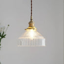 suspension vintage en verre japonais pour éclairage de loft