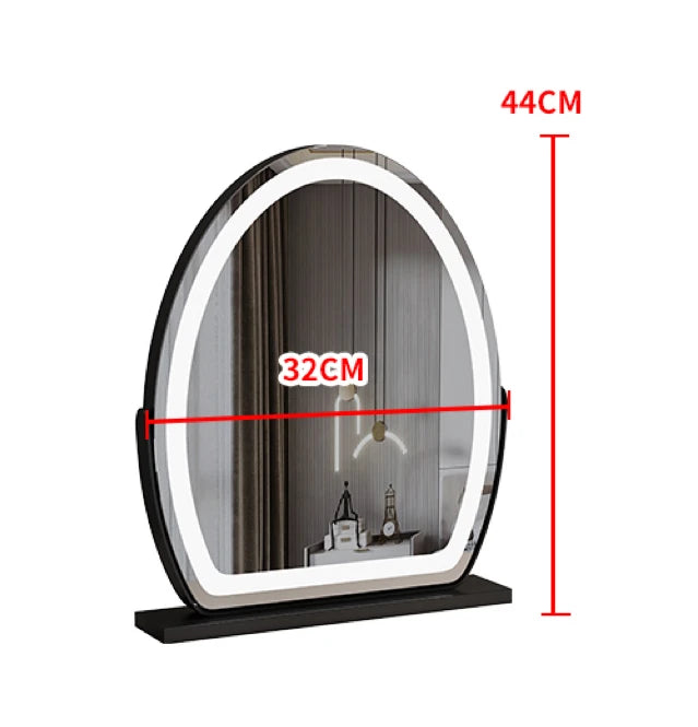 miroir de courtoisie éclairé avec capteur tactile et éclairage dimmable - vue 11 sur 15