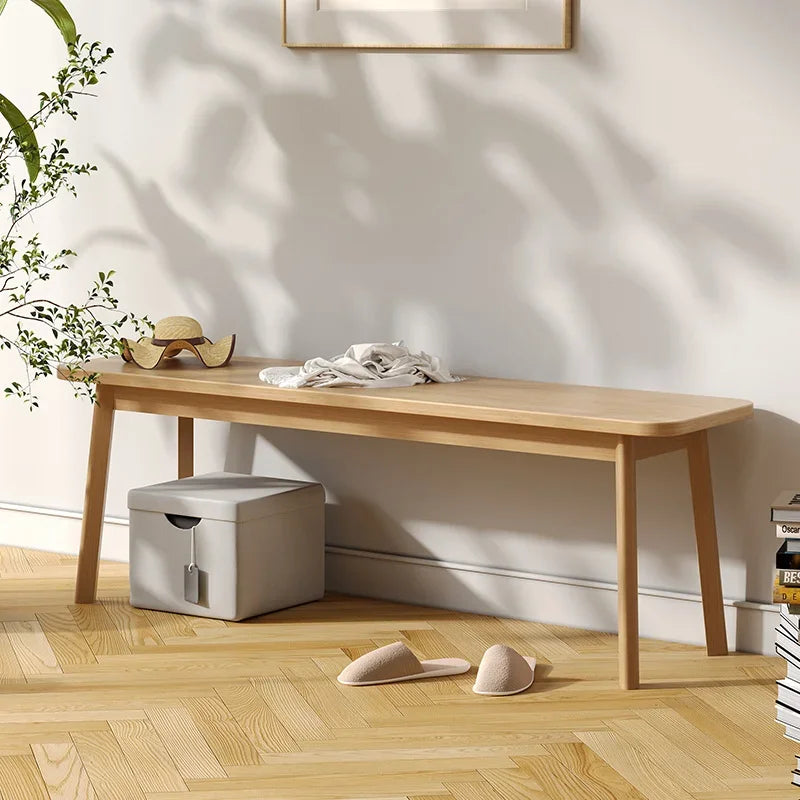tabouret en noyer pour salle à manger et cabine d'essayage style chinois - vue 4 sur 10