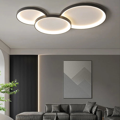 lustre led minimaliste moderne pour intérieur tendance 2023 - vue 3 sur 12