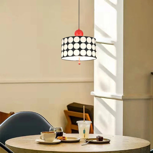 suspension cylindrique métallique pour luminaires de cuisine - vue 4 sur 7