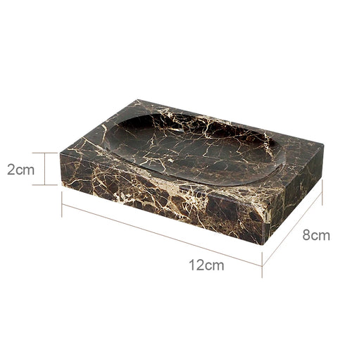 accessoires de salle de bain en marbre naturel ensemble luxe - vue 22 sur 27