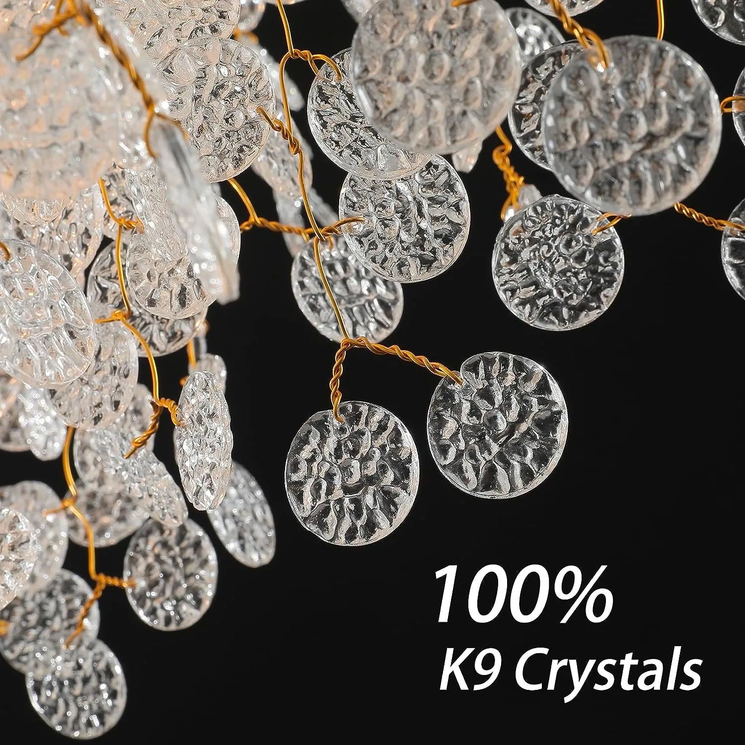 lustre en cristal moderne design luxe pour intérieur - vue 4 sur 6