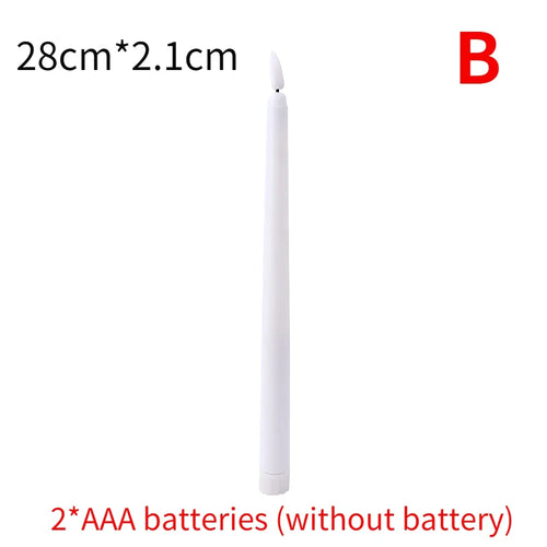 lot de bougies led scintillantes sans flamme pour décoration de noël - vue 15 sur 15