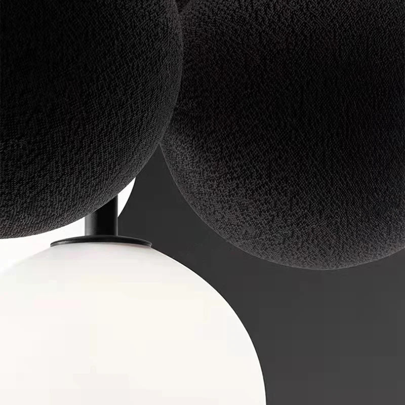 suspension 	 style avec cordon réglable et boule en pvc - vue 5 sur 10
