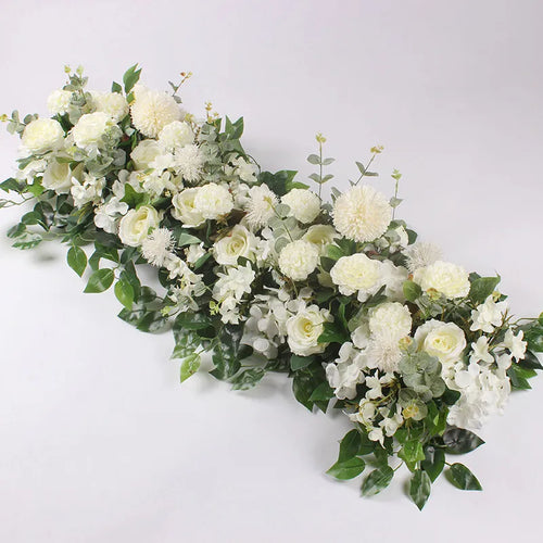 décoration murale fleurs artificielles pour mariage et événements - vue 2 sur 12