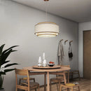 lustre en bambou style japonais pour intérieur zen