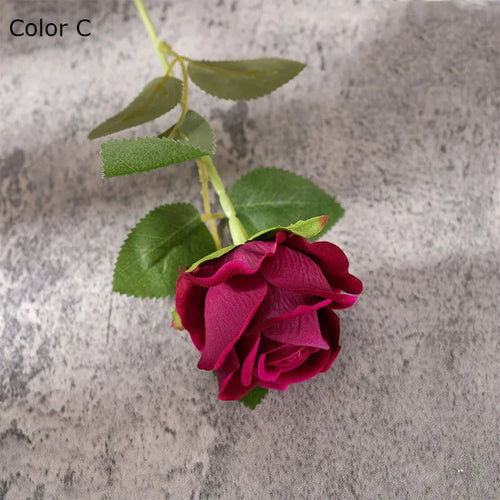bouquet de fleurs artificielles en soie pour mariage et décoration - vue 14 sur 16