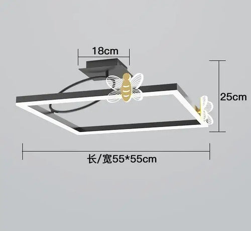 plafonnier led rond design pour éclairage intérieur moderne - vue 14 sur 14