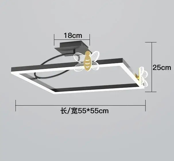 plafonnier led rond design pour éclairage intérieur moderne - vue 13 sur 14