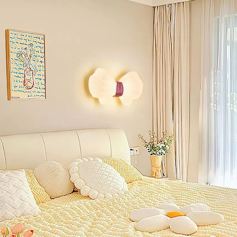 applique murale nordique nœud papillon pour chambre enfant - vue 3 sur 7