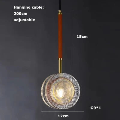 lustre moderne à LED pour un éclairage élégant et design - vue 9 sur 25