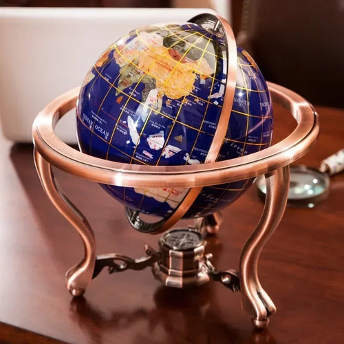 décoration globe terrestre pour l'enseignement et le bureau - vue 3 sur 13