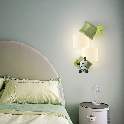 applique murale animaux singe lapin panda décorative pour enfants - vue 3 sur 9