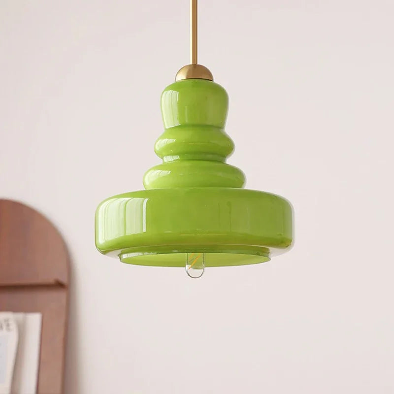 Bauhaus Glass Pendant Lights Ceiling Suspension Luminaire Hang Light Fxiture Kitchen Island Bedroom Living Dining Room - vue 2 sur 10