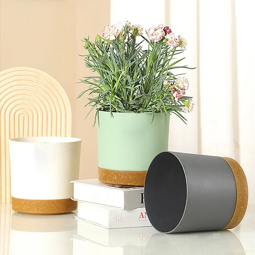 pots de fleurs automatiques avec soucoupe pour jardin et plantes - vue 2 sur 15
