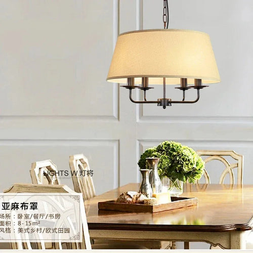 Suspension Américain rétro salon décor à la maison pour salle à manger moderne - vue 4 sur 11