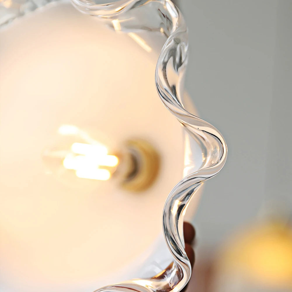 lustre design en verre pour restaurants bars et espaces modernes - vue 6 sur 6