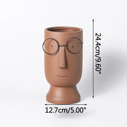 pot à fleurs en céramique mignon design nordique intérieur - vue 17 sur 22