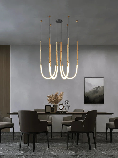 lustre nordique moderne créatif simple personnalité 2022 - vue 2 sur 11