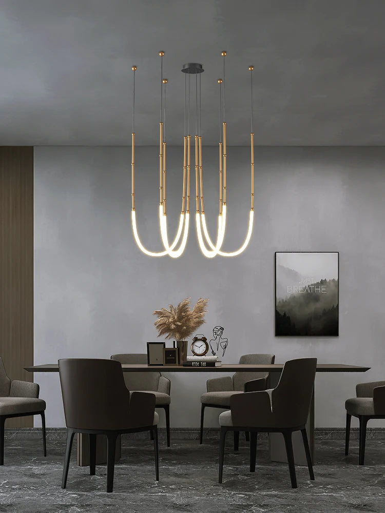 lustre nordique moderne créatif simple personnalité 2022 - vue 1 sur 11