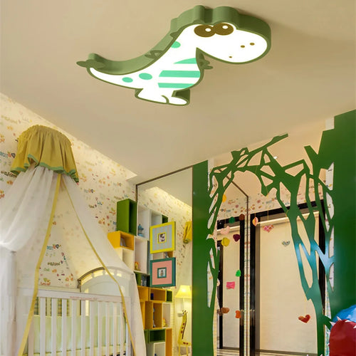 lampe dinosaure mignonne pour chambre d'enfants moderne et créative - vue 3 sur 7