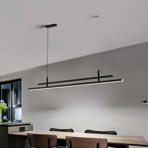 lustre à led nordique design pour éclairage intérieur moderne - vue 5 sur 18