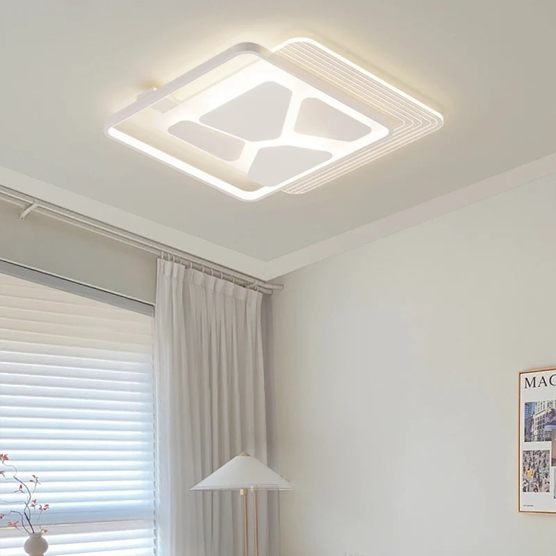 plafonnier led moderne minimaliste pour une atmosphère élégante - vue 5 sur 9