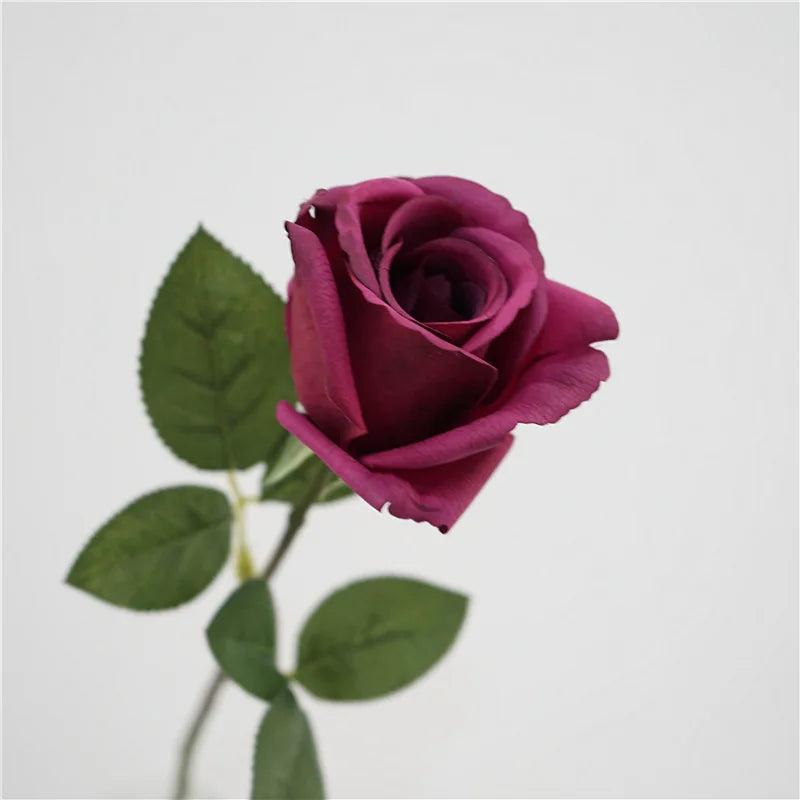 fleurs artificielles en latex pour décoration élégante et réaliste
