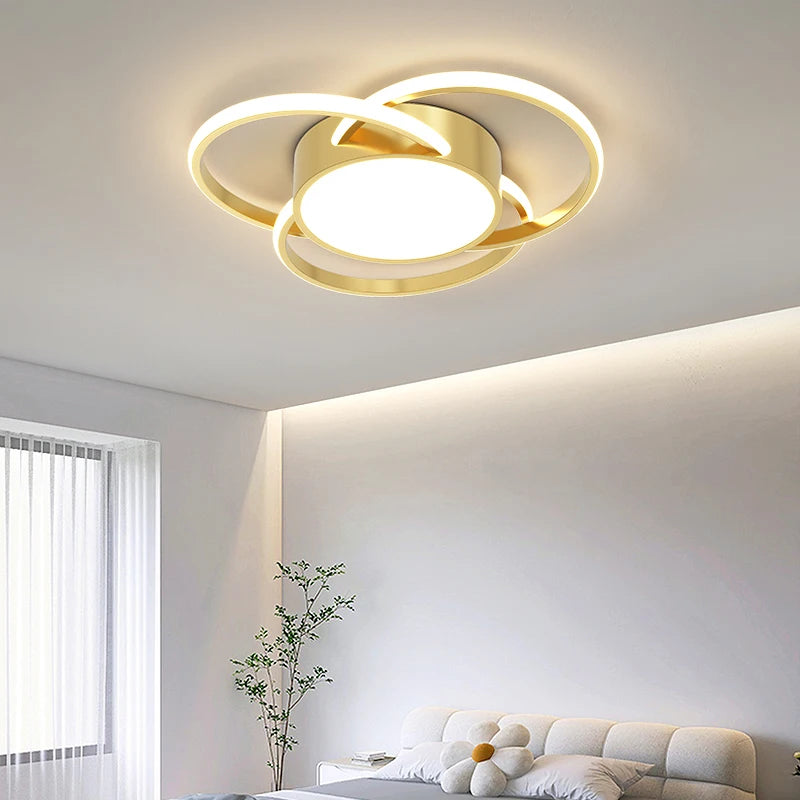 lustre moderne led pour décoration intérieure nordique élégante - vue 5 sur 21
