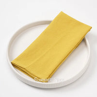 Serviette de table coton lavé absorbant lot 6