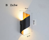 applique murale led extérieur design moderne pour éclairage étanche