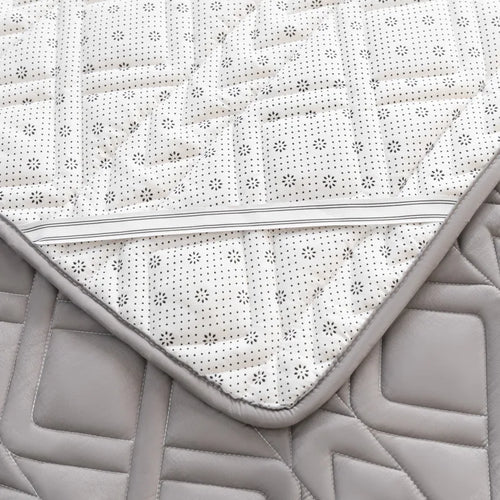 literie matelassée en coton de soja pour lit doux - vue 5 sur 10