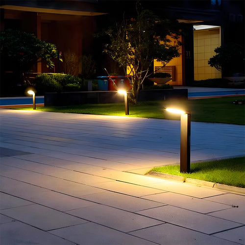 lampe extérieure à led étanche pour jardin et allée - vue 2 sur 6