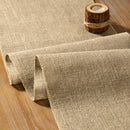Chemin de table jute beige style rustique ferme