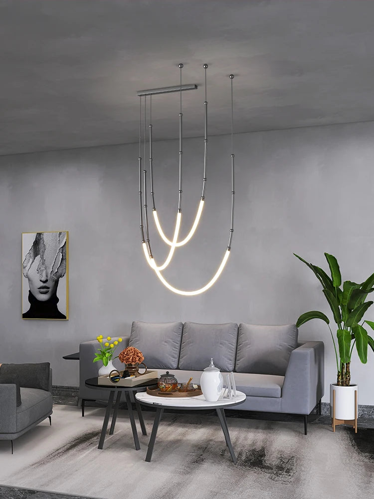 lustre nordique moderne créatif simple personnalité 2022 - vue 4 sur 11