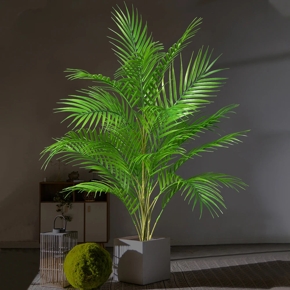 plantes artificielles tropicales grand palmier pour décoration intérieure et extérieure - vue 1 sur 9