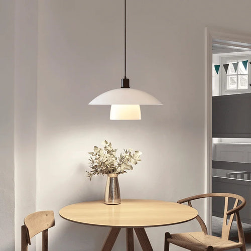 suspension design moderne soucoupe volante luminaire décoratif intérieur - vue 3 sur 8