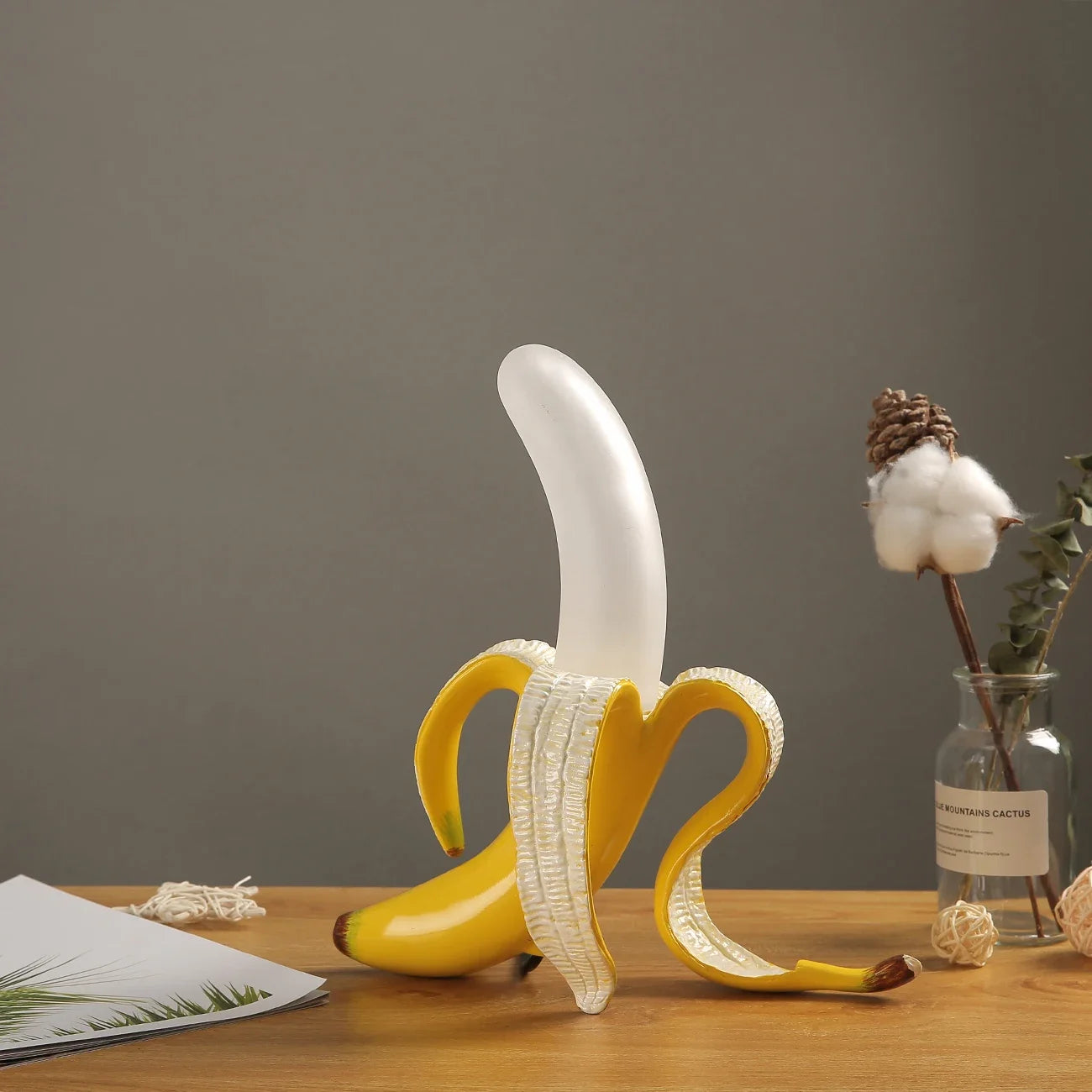 lampe à poser moderne en verre pour décoration intérieure - vue 6 sur 12