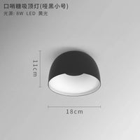plafonnier nordique led pour éclairage intérieur moderne
