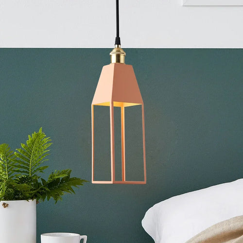 Modern Pendant Lamp Creative Nordic Style Macaron E27 Hanging Dining Living Bedroom Bedside Bar Table Kitchen Island Decor Light - vue 4 sur 12