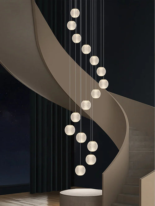 lustre moderne design pour éclairage intérieur élégant - vue 2 sur 14