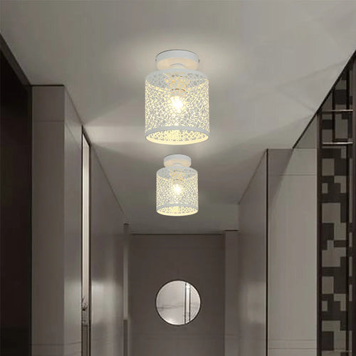 suspension en fer moderne style rétro pour décoration intérieure - vue 4 sur 7