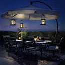 lampes solaires rétro pour jardin et cour décorative