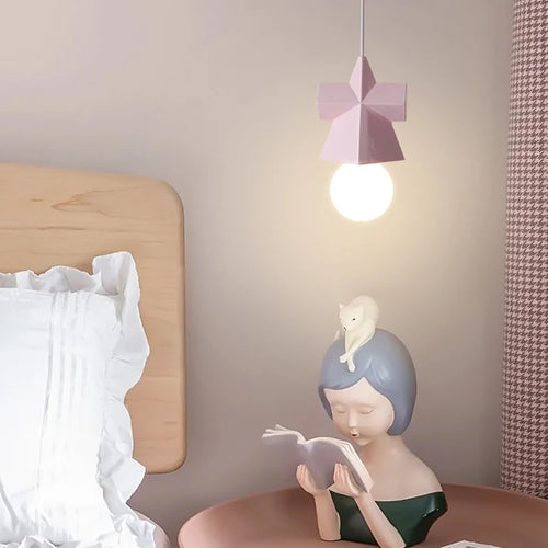 suspension romantique design géométrique pour enfants - vue 3 sur 12
