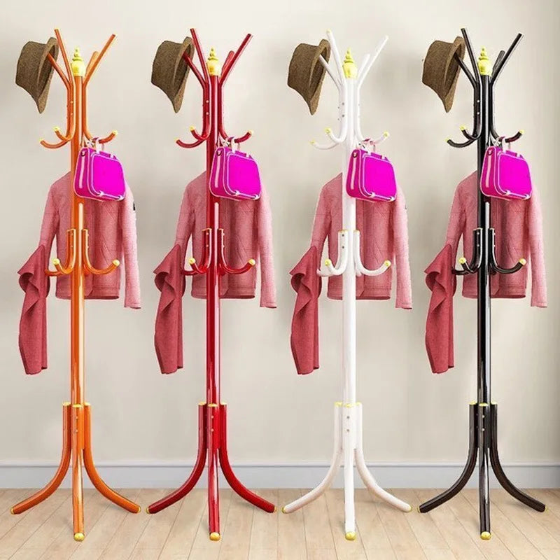 porte-manteau en métal avec 9 crochets pour organiser vos vêtements - vue 1 sur 12
