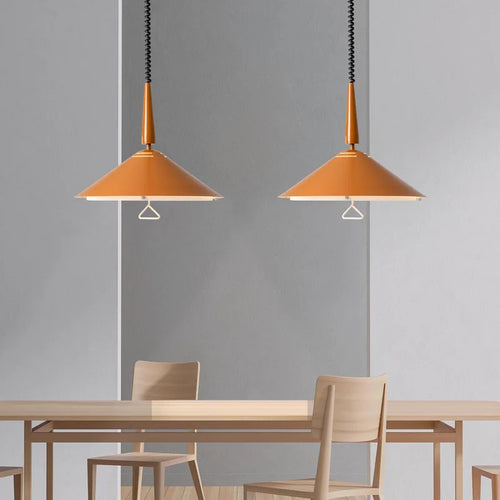 suspension LED design nordique anneau moderne décoratif intérieur - vue 3 sur 9