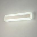 lampe de miroir led moderne étanche en acrylique