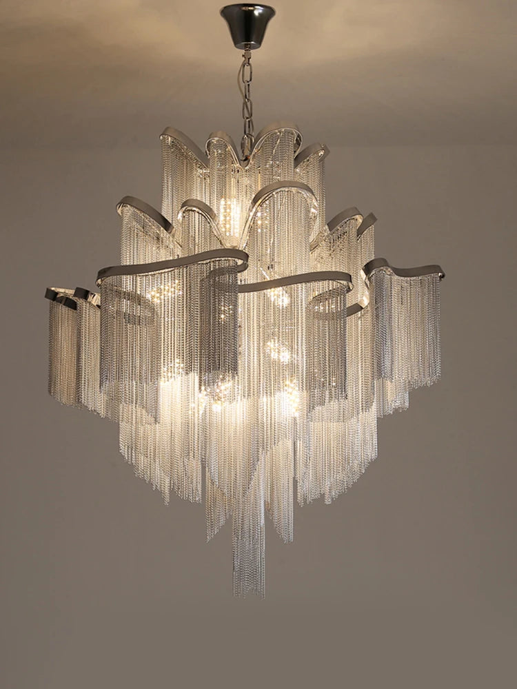suspension design minimaliste avec pompon pour intérieur moderne - vue 4 sur 14